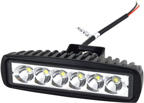 Barra Led Slim Ollo 18w 6000k Toyota Jeep Rustico Viper