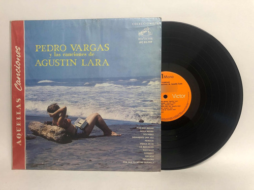 Pedro Vargas - Canciones De Agustín Lara Vinilo Lp