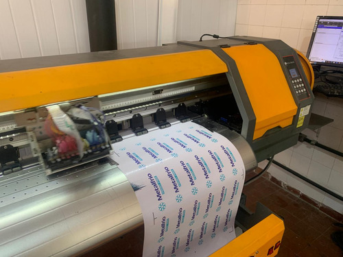 Impressora Plotter Ecosolvent Banner Jet 2 Cabeças Dx6 1,60m (Usado)