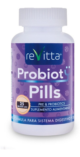 Prebióticos Y Probióticos Fórmula Única Probioty 60 Cápsulas