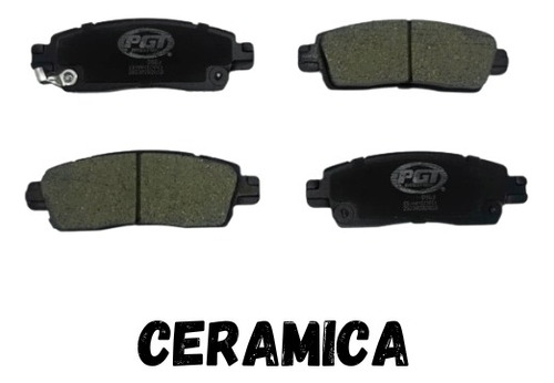 Pastilla De Freno Ceramica Mitsubishi Lancer Glx 04 05  7782