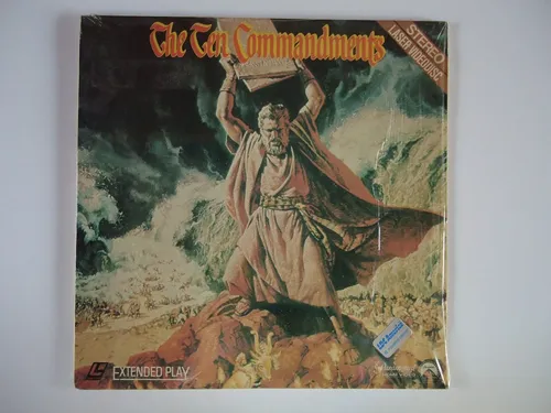 comprar Os Dez Mandamentos - Laser Videodisc - Importado E U A- Raro