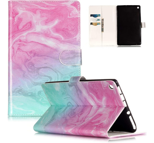 Allnew Fire Hd  Case ,  Slim Fit Lightweight Pu Leather...