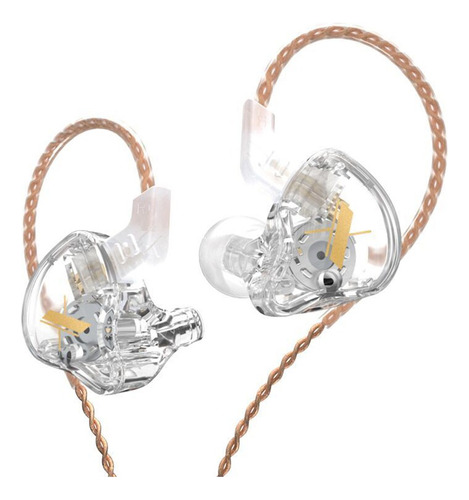 Auriculares In Ear Kz Acoustics Edx Clear Sin Microfono