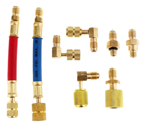 De Conjunto De R134a R12 De Adaptador De Conector De