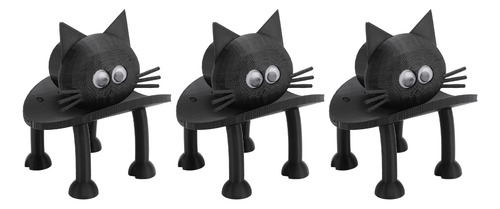 Juego De 3 Soportes Para Papel Higiénico Con Forma De Gato,