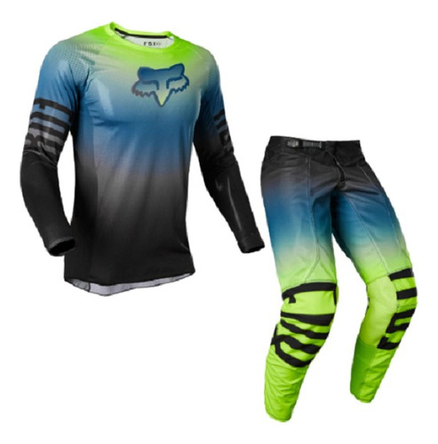 Conjunto Motocross Fox  Airline Reepz - Extreme Sportwear