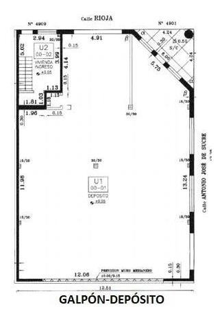 Imagen 18 de 19 de Venta Galpón 185 M2 Con Vivienda En Planta Alta - Azcuenaga-