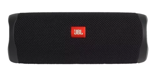 Bocina JBL Flip 5 JBLFLIP5BLUAM portátil con bluetooth waterproof black  matte