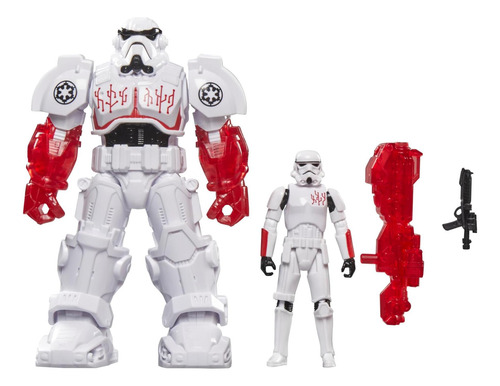 Star Wars Epic World Of Action Stormtrooper Mech Force Traje