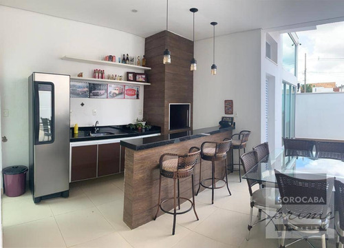 Imagem 21 de 30 de Sobrado Com 3 Dormitórios À Venda, 253 M² Por R$ 1.100.000 - Condomínio Ibiti Royal Park - Sorocaba/sp - So0178