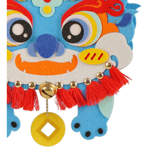 . Conjunto De Manualidades Para Crear Bolsos Festivos Azul