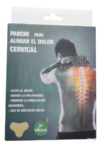 Cajas De 10 Parches Para Aliviar Dolor Cervical