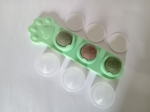 Catnip Juguete Pelota Giratoria Para Gatos 3 Desmontable