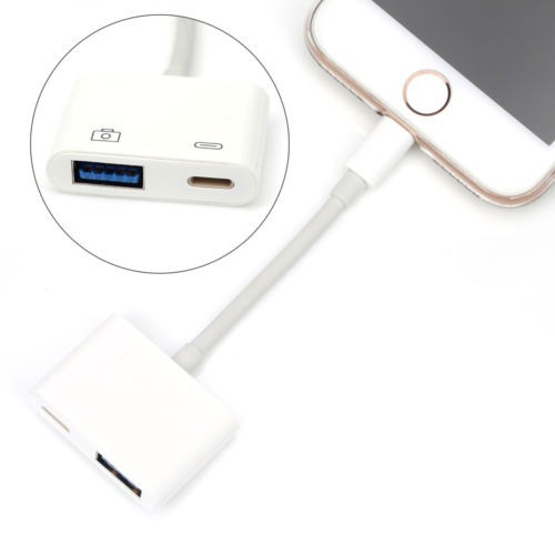 Relámpago De Apple A Usb 3 Cámara Teclado Adaptador Cable Ot