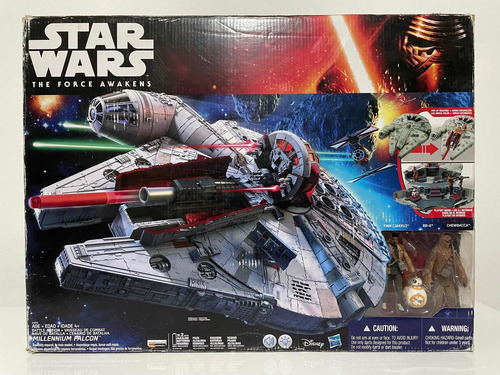 Halcon Milenario Electronico Star Wars Nerf Chewbacca Bb8 E7