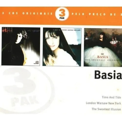 Box 3 Cds Basia - Cd Time And Tide - London N York - Sweetes