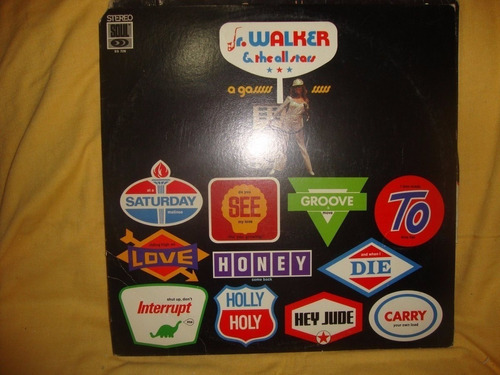 Vinilo Jr Walker Y The All Stars A Gassssss Si2