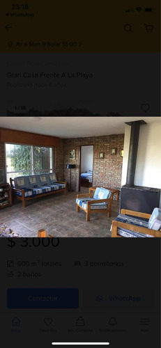 Gran Casa Frente A La Playa