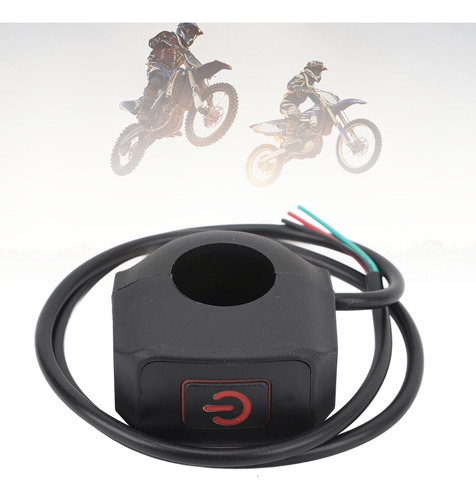 Bocina De Manillar Universal Con Interruptor De Moto Imperme
