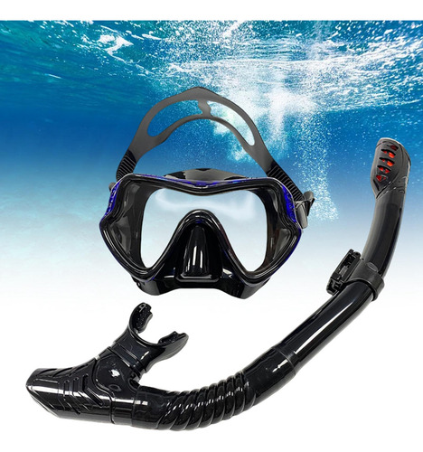 Pro Snorkel Set Gafas De Natación Máscara De Buceo Buceo