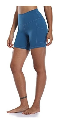 Shorts Cortos Biker Para Yoga Y Entrenamiento Talla Xl