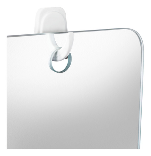 Espejo Basic Rectangular Con Bordes Redondeados