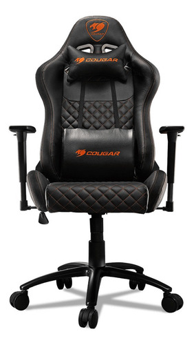 Silla Gamer Cougar Armor Pro Black Soporta 120kg Pcm