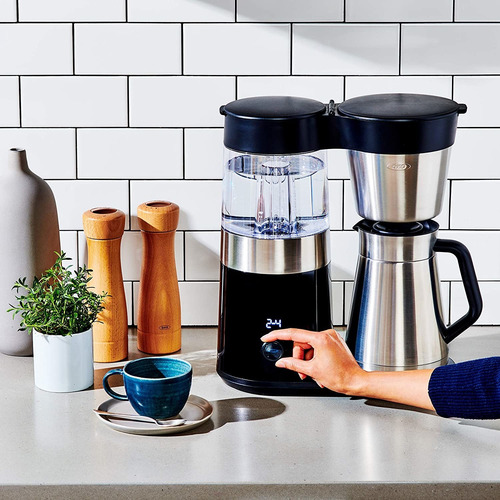 Cafetera Oxo, Acero Inoxidable, 2,13 Litros, Configurable