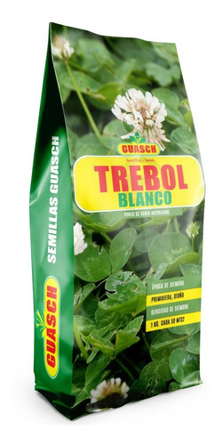 Semillas Cesped Trébol Blanco Tip Enano Profesional - 1 Kg $