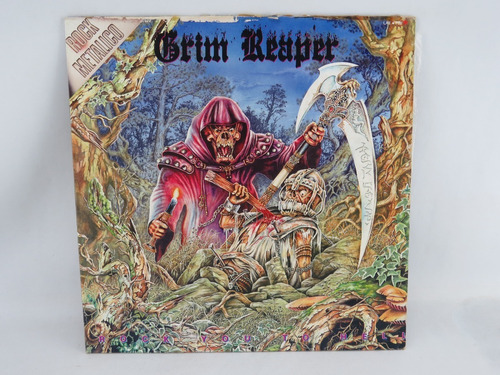 D2923 Grim Reaper -- Rock You To Hell Lp