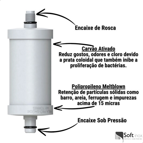 Torneira Filtro Gourmet Flexível Pia Cozinha Preta Bancada
