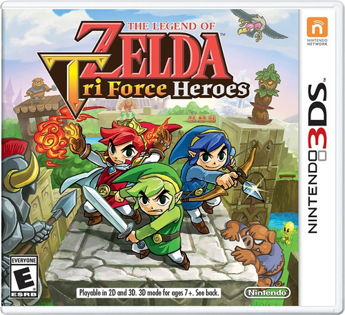 The Legend Of Zelda : Tri Force Heroes 3ds Nitendo Fisico