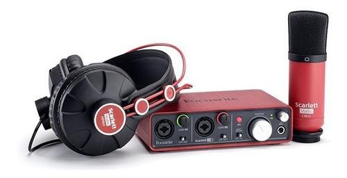 Interface De Audio E Gravação Scarlett Studio Focusrite