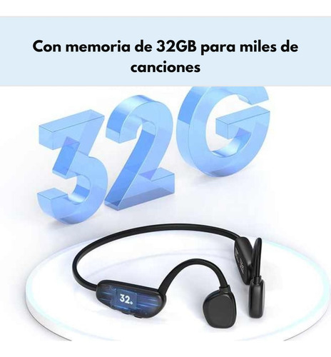 Audifonos Deportivos Conducción Ósea Ipx6 10h Langsdom Be12