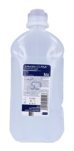 Cloruro Sodio Pisa Plast Frasco Solucion 500 Ml C/1