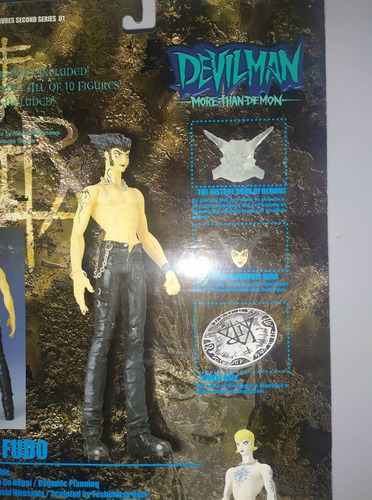 Figura Devilman Original De Colección Akira Fudo (Usado)