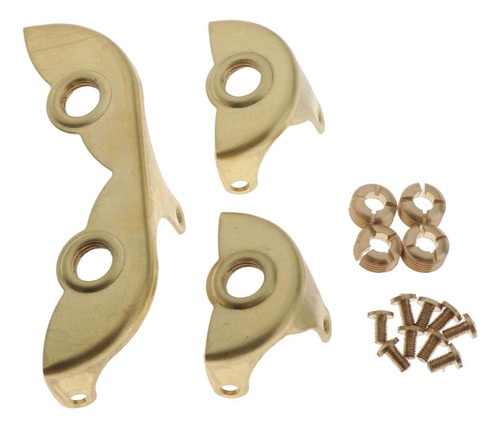 De Llave De Saxo Soprano Con Tornillos Instrumentos De Cobre