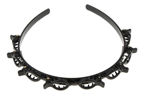Estilo Diadema Borde Clips Herramienta De Estilo Trenzado De