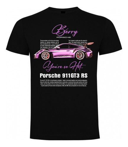 Polera De Algodon - Porsche 911 Gt3 Rs - Porsche 02