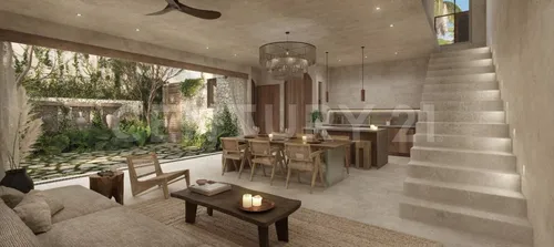 Hermosa Villa 3 Rec En Venta En Lujoso Desarrollo En Tulum Región 8 Shanti P3991