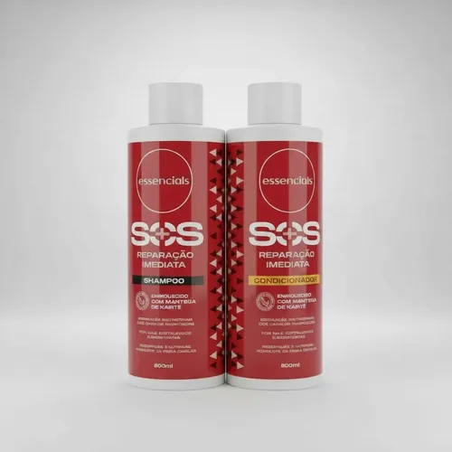 Kit Shampoo + Condicionador Ilike Essencials Sos 800ml