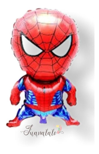 Globo Metalizado Silueta Spiderman/hombre Araña 80 Cm. 