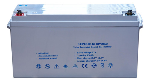 Imagen 3 de 8 de Bateria Gel Ciclo Prof Lcpc 150-12. Bluesun