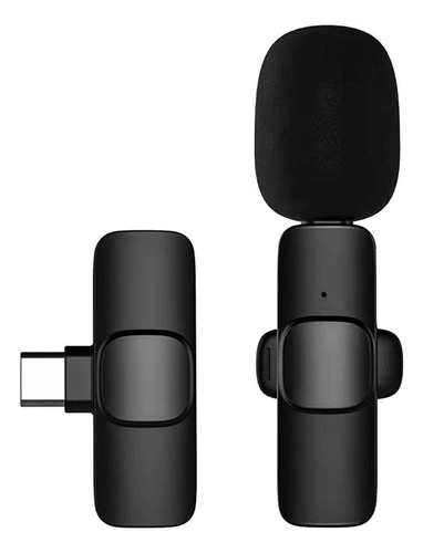 Microfone Lapela Sem Fio Transmissor Receptor Android Tipo C