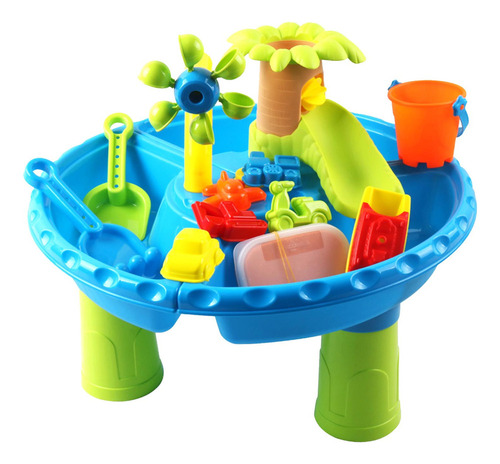 . Mesa De Agua De Arena H Kids Toys Para Niños Pequeños,