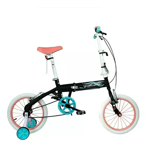Almeja Literatura átomo Bicicleta Infantil Plegable Rodado 16 Bia Nueve Lunas Bebe