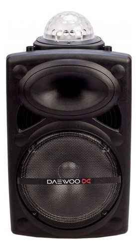 Parlante Daewoo Disko 12 Dw-d1002 2200w Color Negro