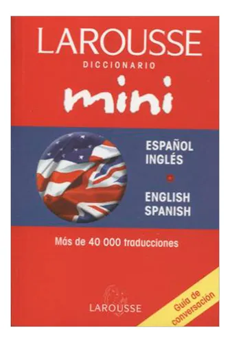 Libro Original Diccionario Mini Larousse Español-inglés/engl