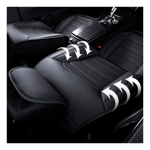 Funda Cubre Asiento Ecocuero Universal 13 Piezas Universal